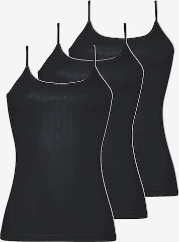 Nina von C. Undershirt 'Daily' in Black: front