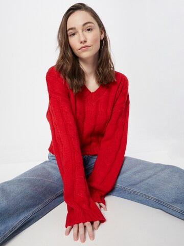 Pull-over NA-KD en rouge