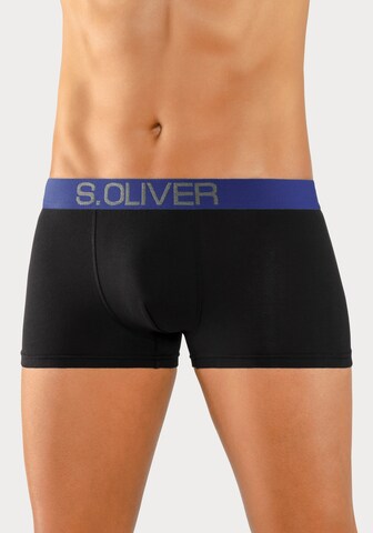 s.Oliver Boxer shorts 'Hipster' in Black