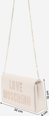 Love Moschino Umhängetasche in Beige