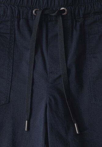 STREET ONE Slimfit Hose in Blau