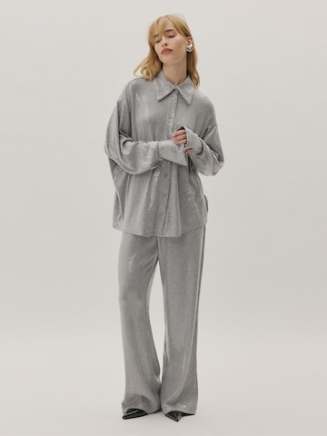 KAVAZI Shirt 'SEQUINS' in Grey