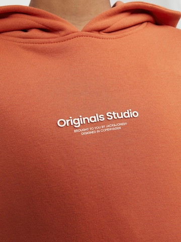 Jack & Jones Junior Sweatshirt' Vesterbro' in Orange