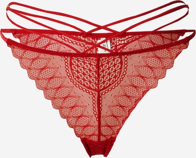 ETAM String 'INTENSE' en rouge, Vue avec produit