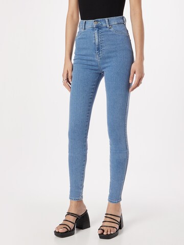 Dr. Denim Skinny Jeans 'Solitaire' i blå: framsida