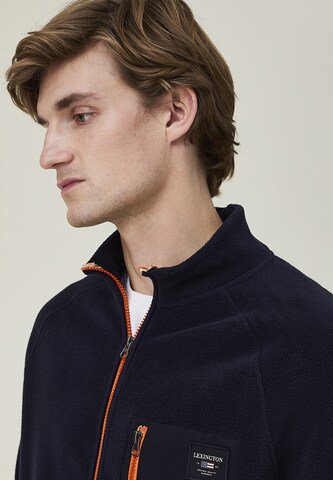 Lexington Fleece Jacket 'Oliver' in Blue