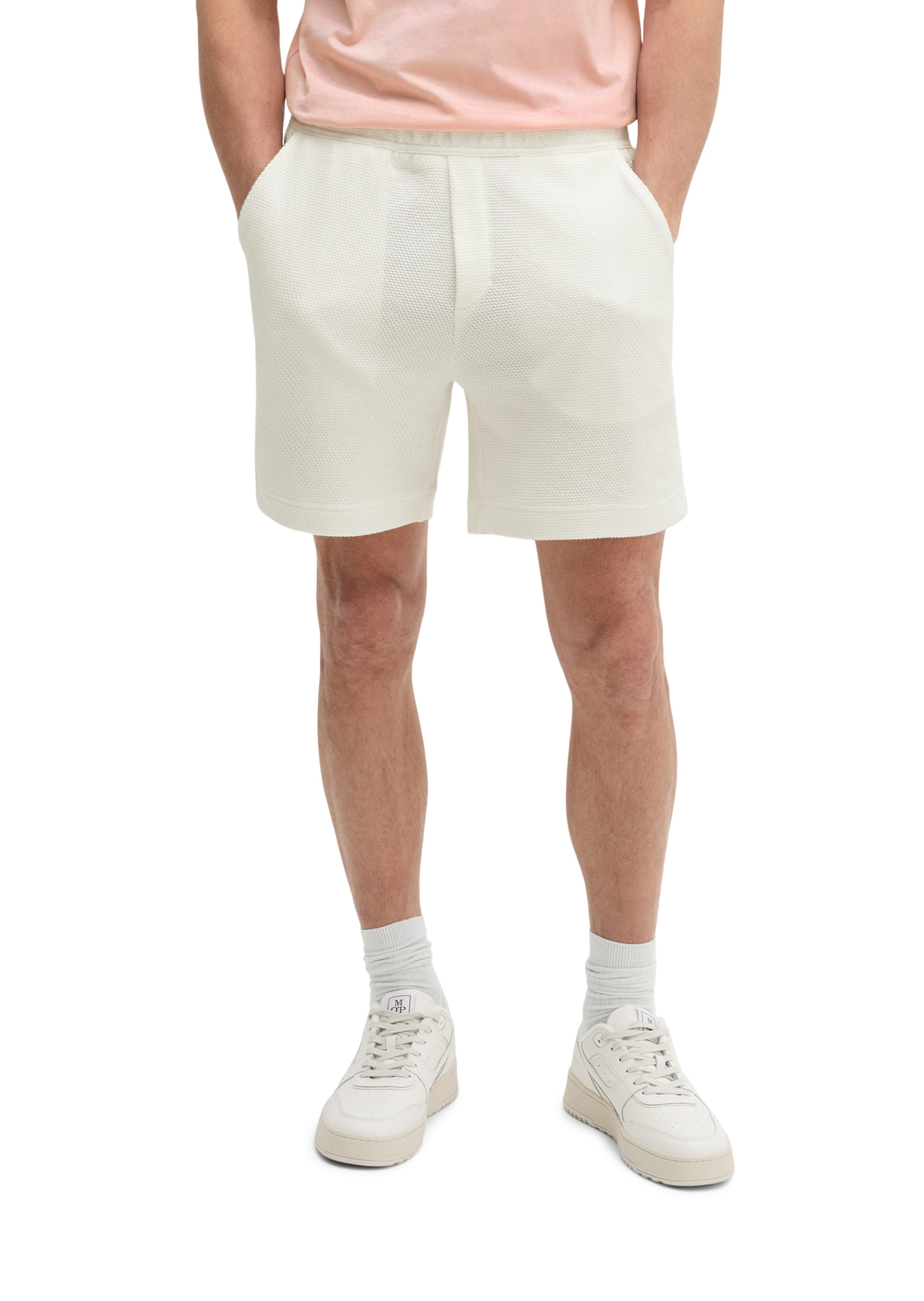 Regular Pantalon Marc O'Polo en blanc : devant