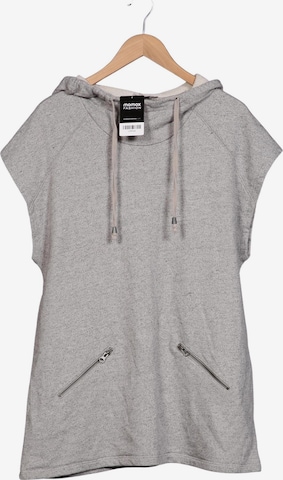 Zizzi Sweatshirt & Zip-Up Hoodie in S in Grey: front
