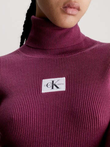 Calvin Klein Jeans Pullover in Lila