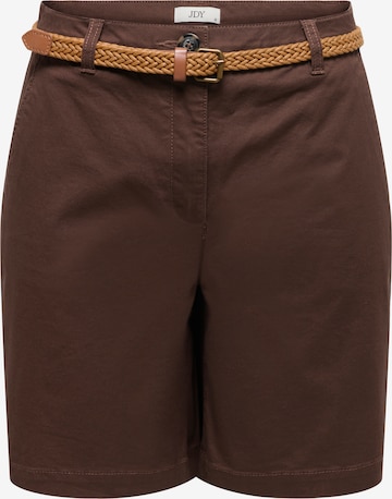 JDY Loosefit Shorts 'JDYCHICAGO' in Braun: Vorderseite