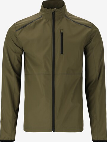 ENDURANCE Athletic Jacket 'Hugoee' in Green: front