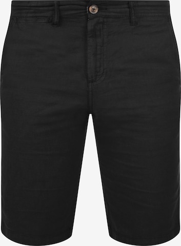 !Solid Regular Pants in Black: front
