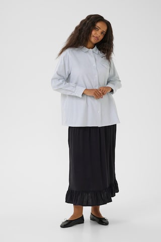 KAFFE CURVE Blouse 'Osina' in Wit