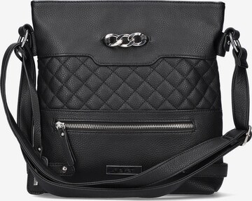 Rieker Crossbody Bag in Black: front