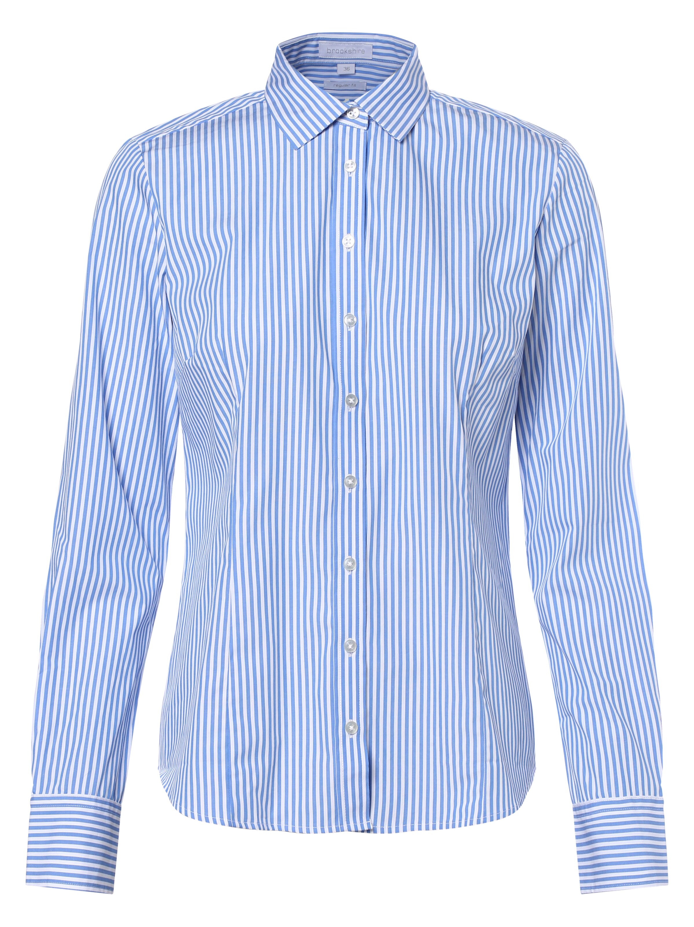 Brookshire Blouse in Blauw: voorkant