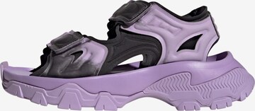 Sandales ADIDAS BY STELLA MCCARTNEY en violet : devant