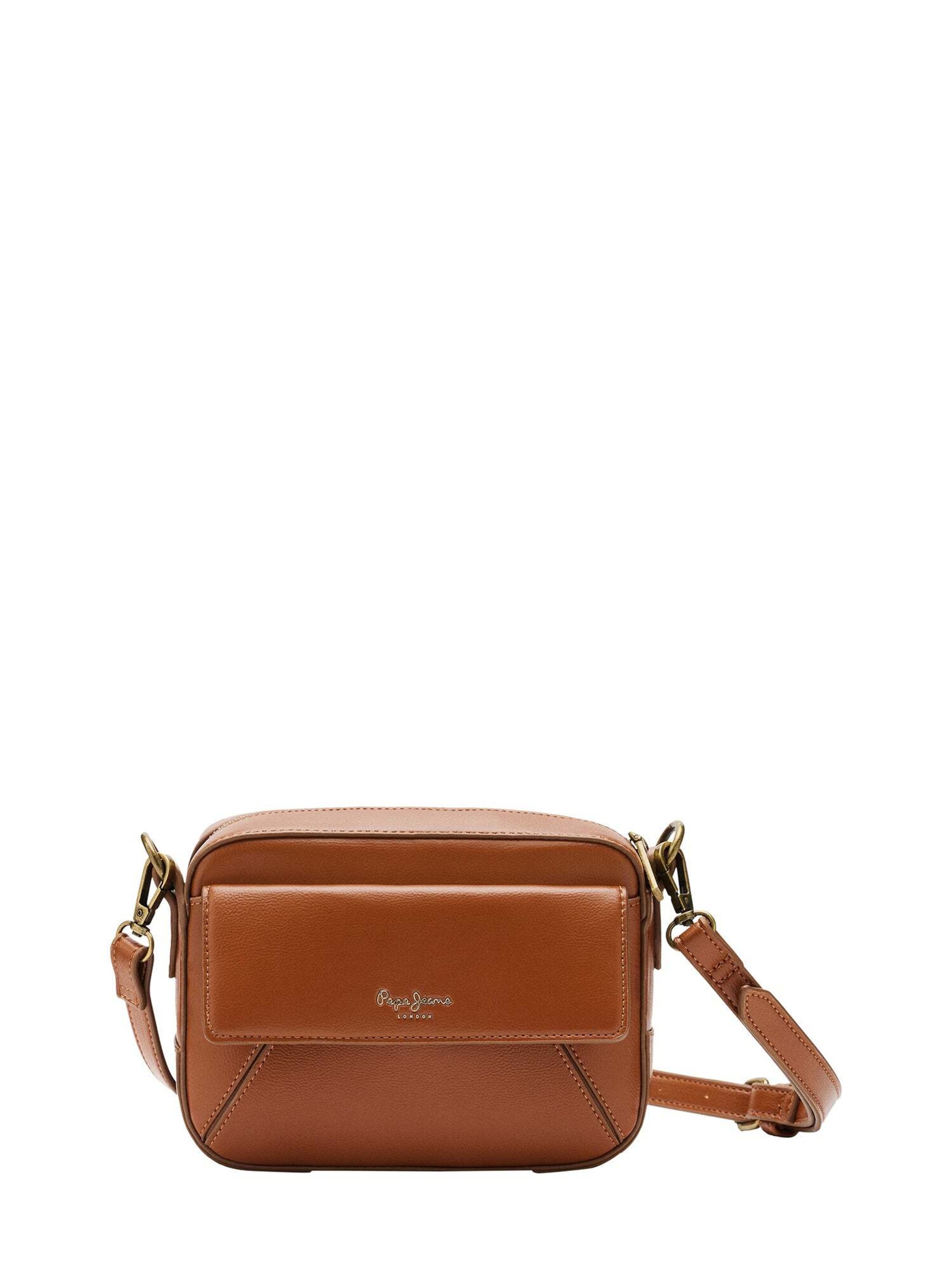 Sac à bandoulière 'Alma Hexia' Pepe Jeans en marron : devant