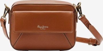 Sac à bandoulière 'Alma Hexia' Pepe Jeans en marron : devant