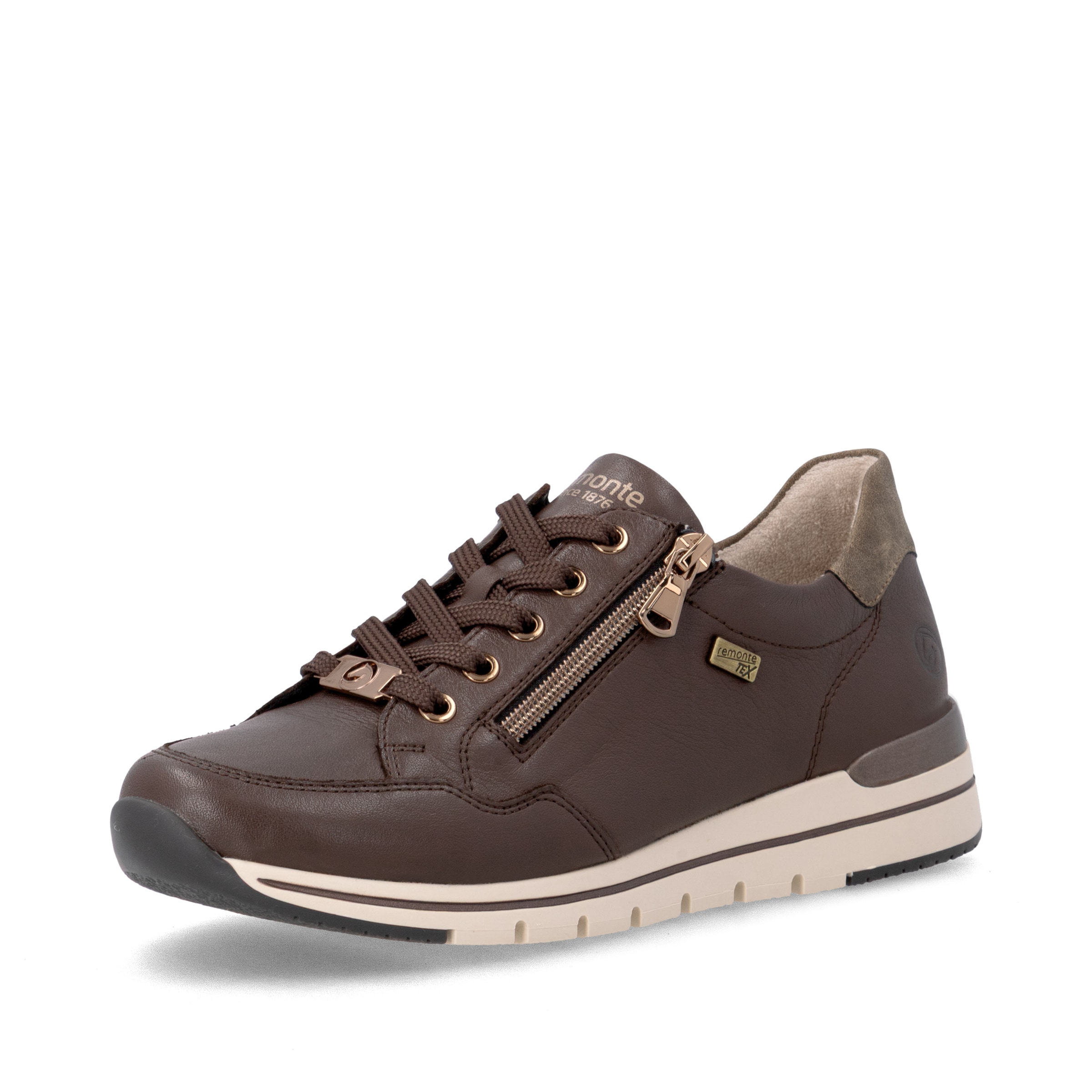 Baskets basses 'R6716' REMONTE en marron : devant