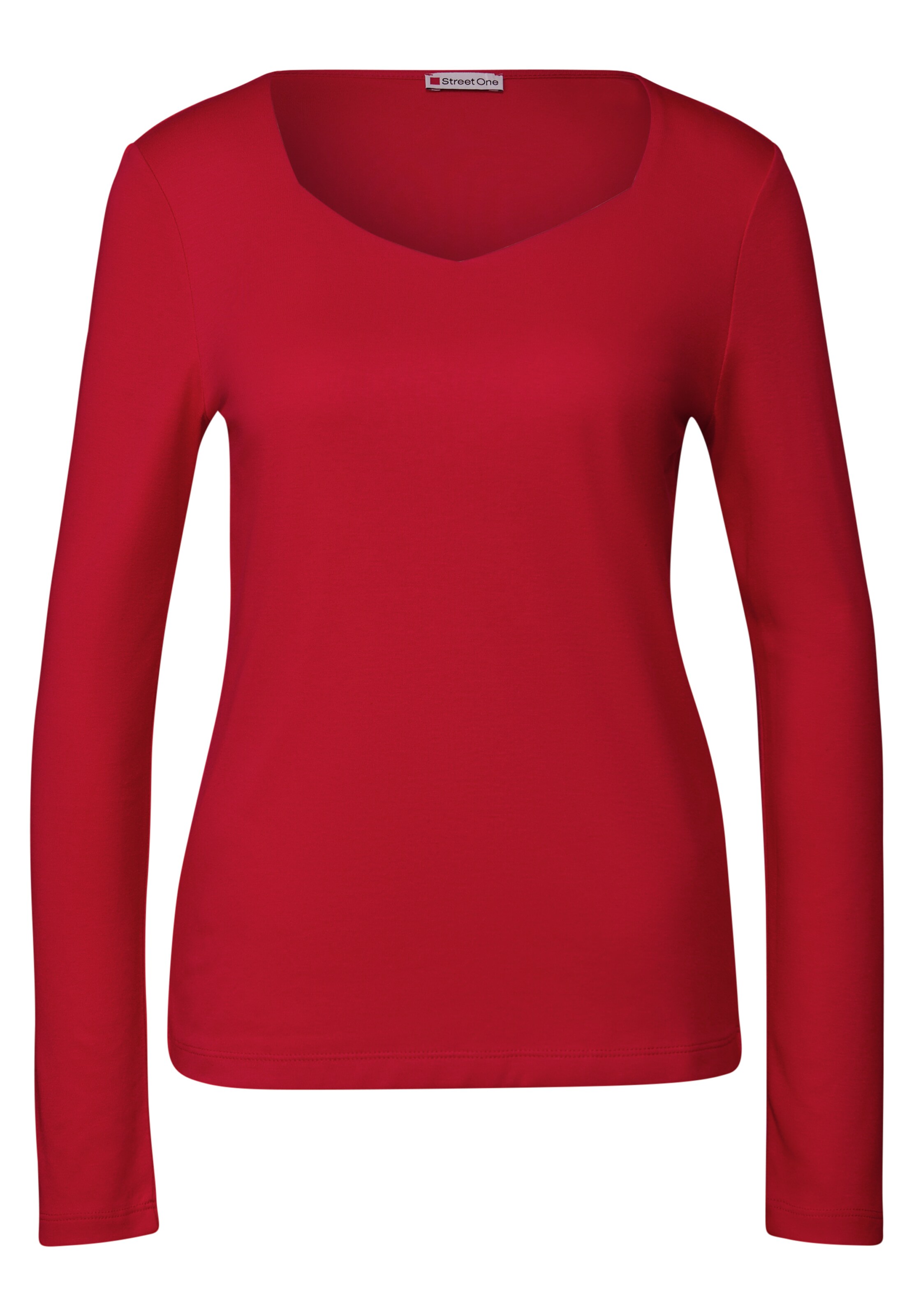 STREET ONE Shirt in Red: front