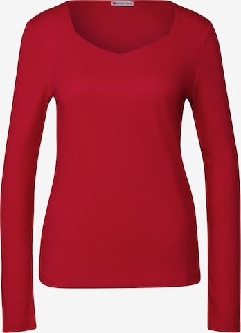 STREET ONE Shirt in Red: front