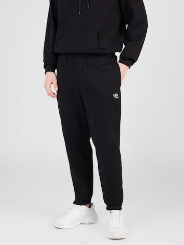 RVCA - Tapered Pantalón 'VA ESSENTIAL' en negro: frente