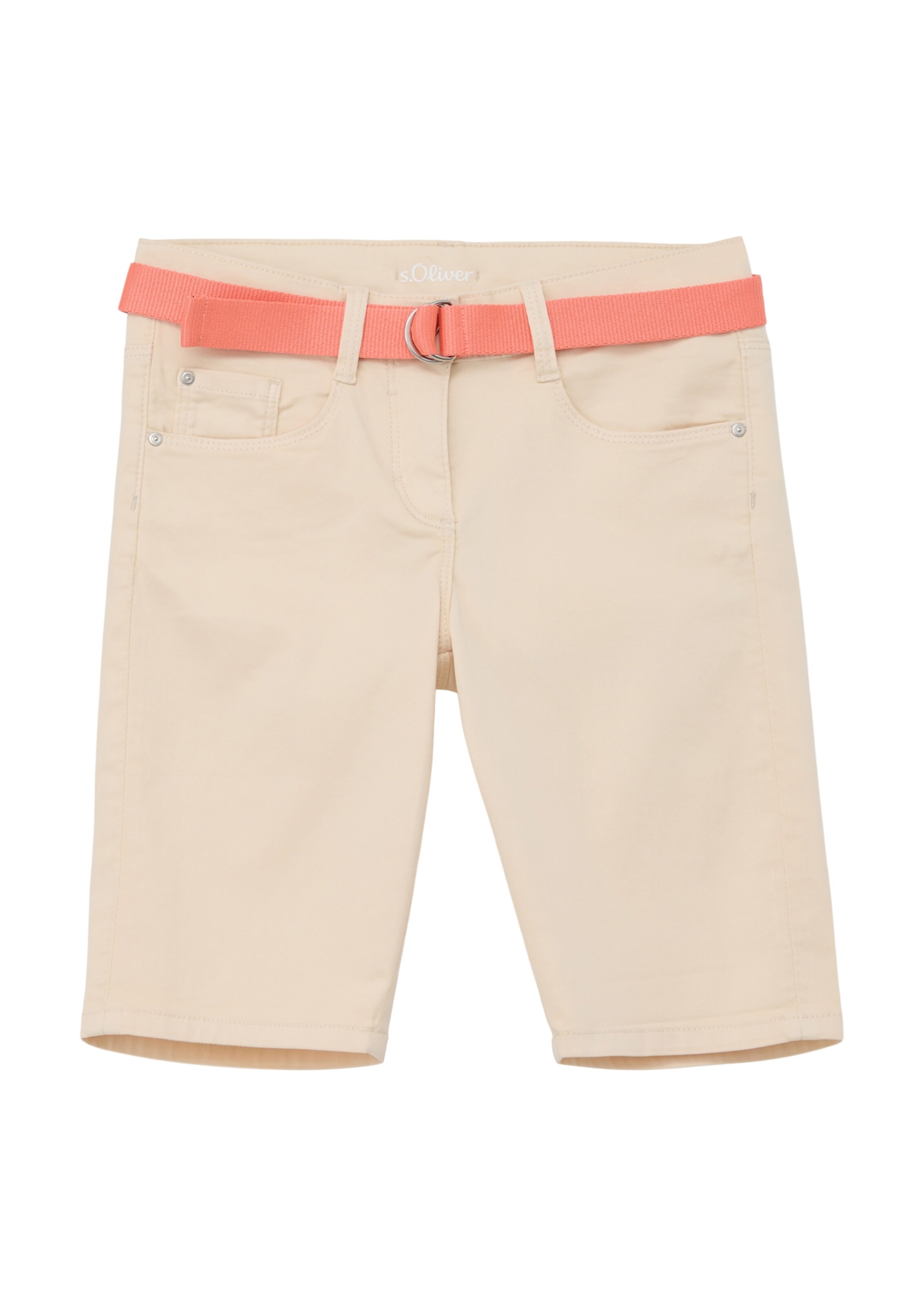 s.Oliver Trousers 'Suri' in 140/Long in Nude / Salmon, Item view