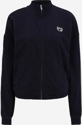 Gap Tall Sweatjacke in Blau: Vorderseite