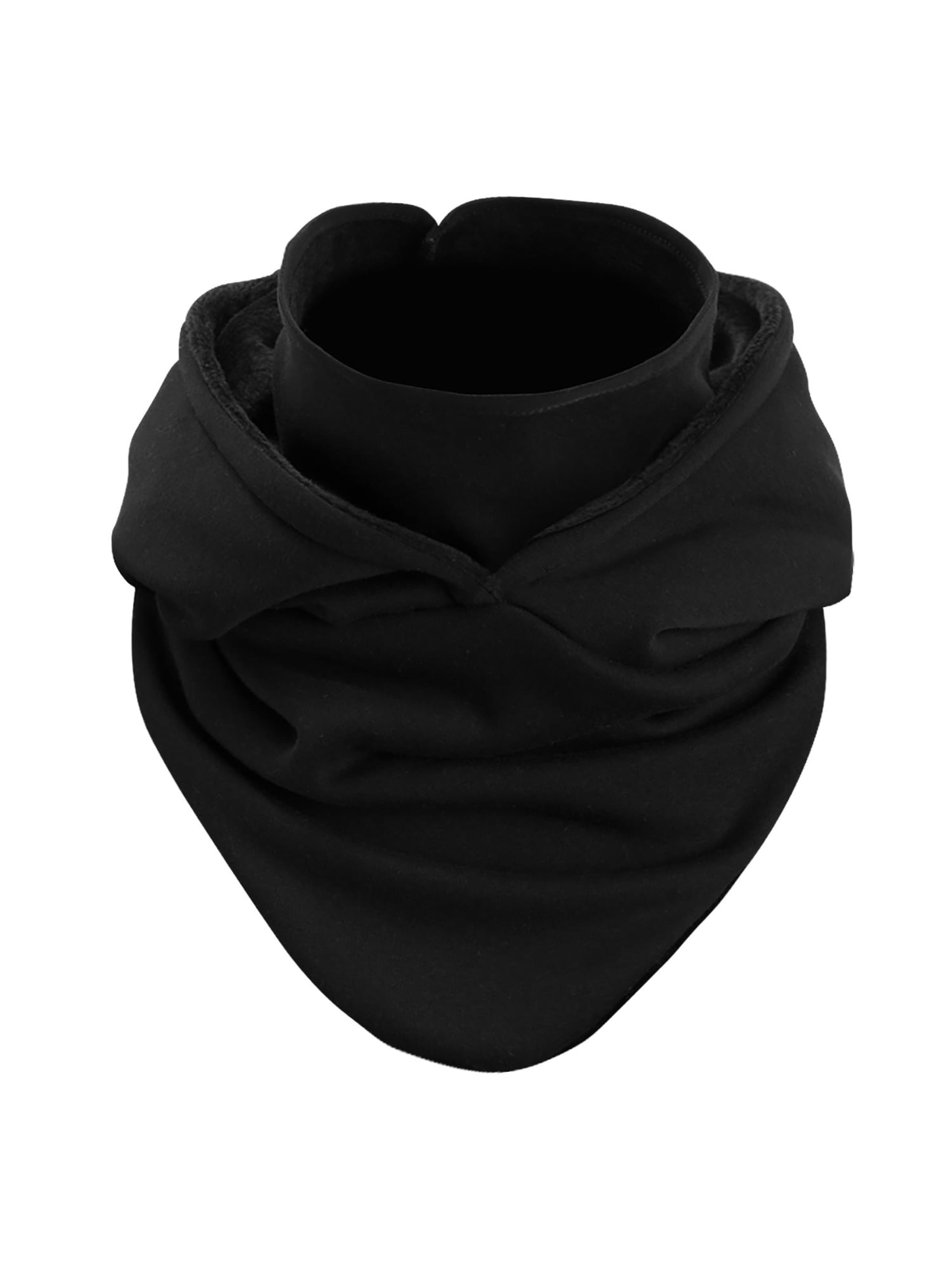 Manufaktur13 Scarf 'Hooded Loop' in Black