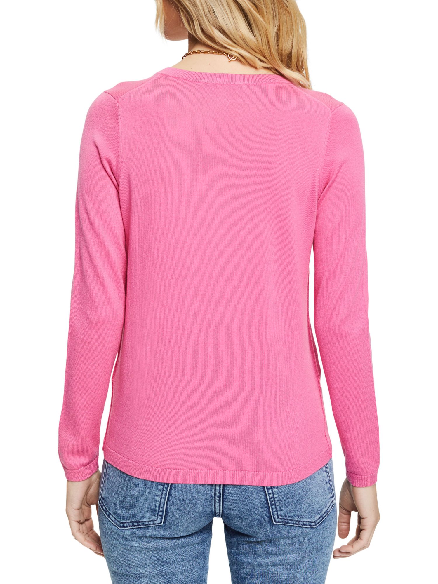 Odzież Kobiety EDC BY ESPRIT Sweter w kolorze Różowym 