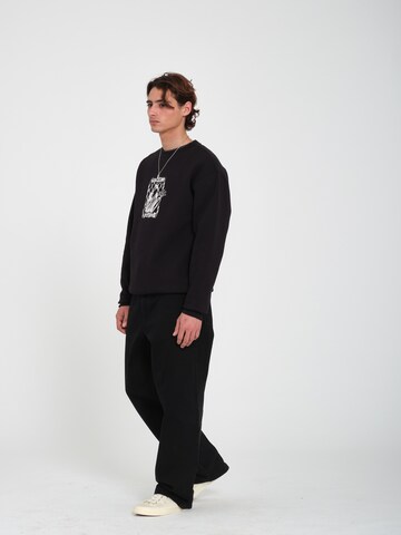 Volcom Sweatshirt 'WATANITE' in Zwart