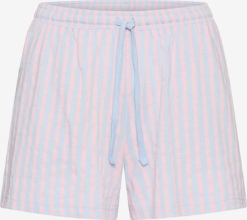 VIVANCE Pyjamashorts in Blau: Vorderseite