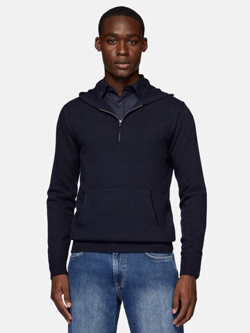Pull-over Boggi Milano en bleu : devant