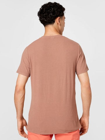 T-Shirt 'Clive' NN07 en marron