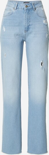 Misspap Jeans 'Distressed' in de kleur Lichtblauw, Productweergave