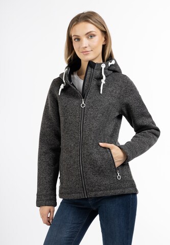 DreiMaster Maritim - Chaqueta polar en gris: frente