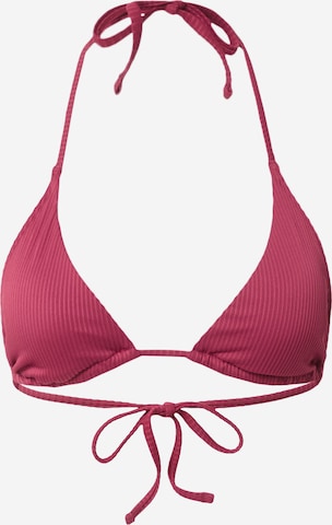 HOLLISTER Trikotni nedrčki Bikini zgornji del 'EMEA' | roza barva: sprednja stran