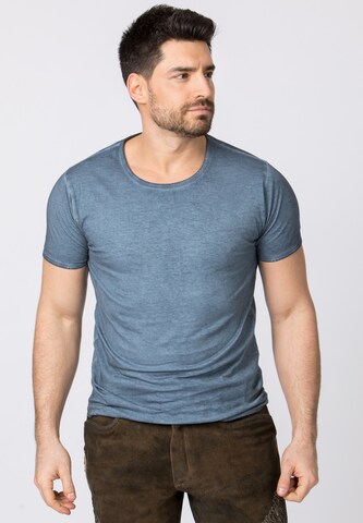 STOCKERPOINT Traditional shirt 'Falko' in Blue: front
