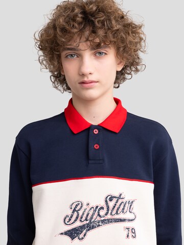 BIG STAR Sweatshirt 'Harmon' in Blue