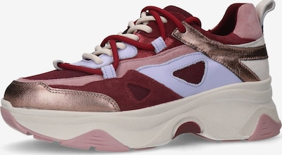 SACHA Sneaker in 36 in rosegold / helllila / dunkelrot / weiß, Produktansicht