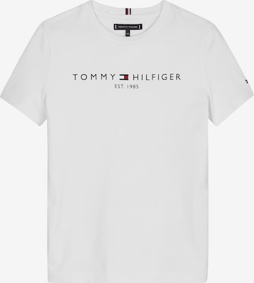 T-Shirt TOMMY HILFIGER en blanc : devant