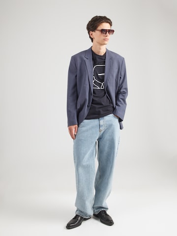 Karl Lagerfeld Majica | modra barva