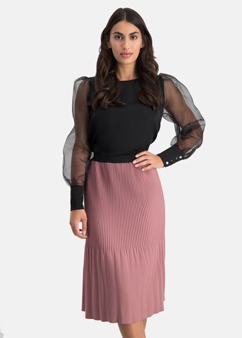 Nicowa Skirt 'Glino' in Pink: front