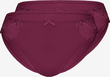 Slip sassa en violet : devant