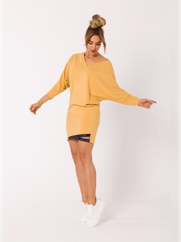 made of emotion - Vestido 'M732' en amarillo