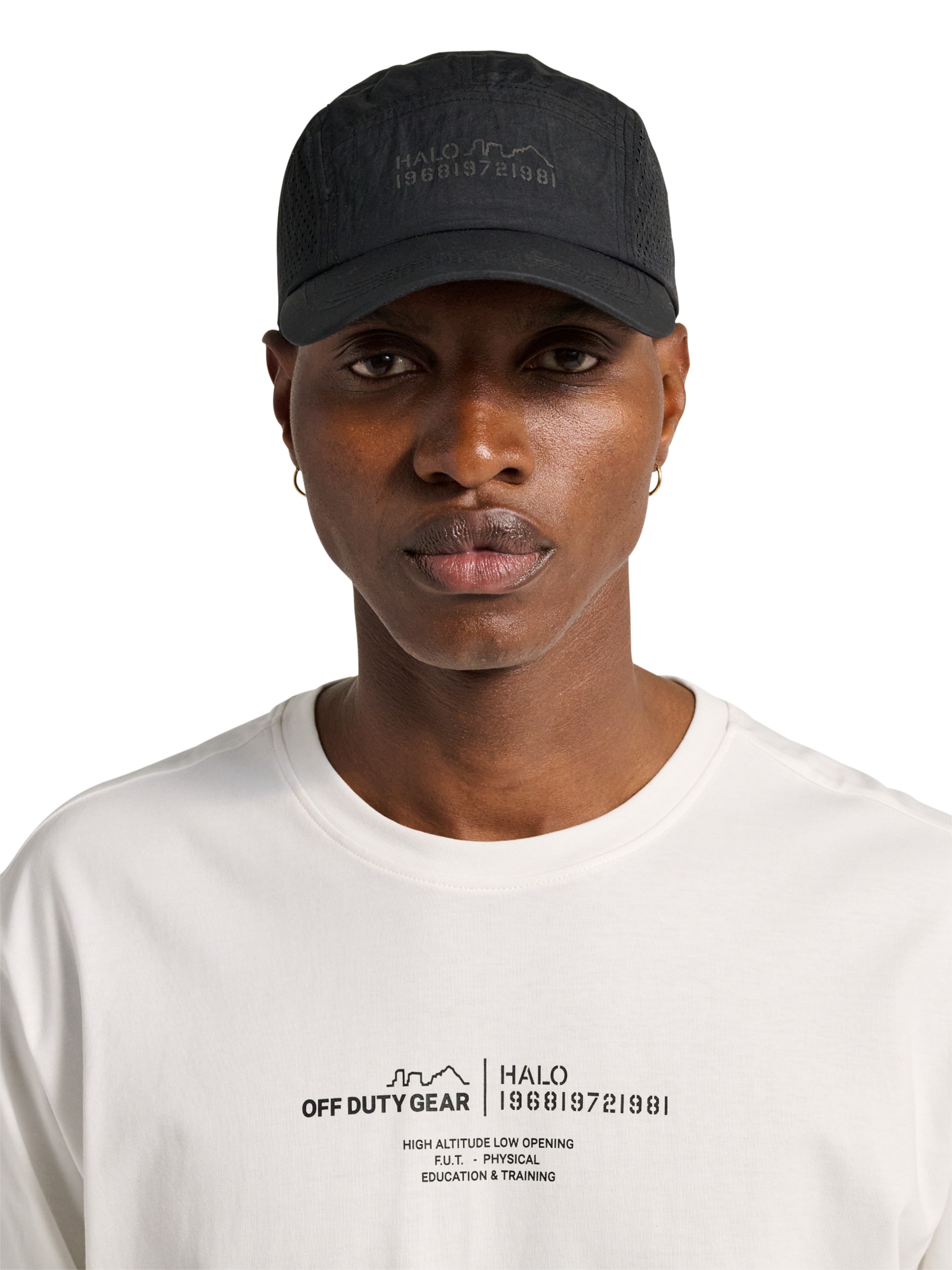 HALO Pet in Zwart: voorkant