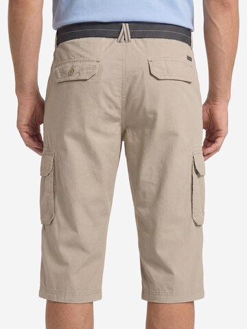 CASAMODA Regular Cargo Pants 'Cargo-Bermuda 3/4' in Beige