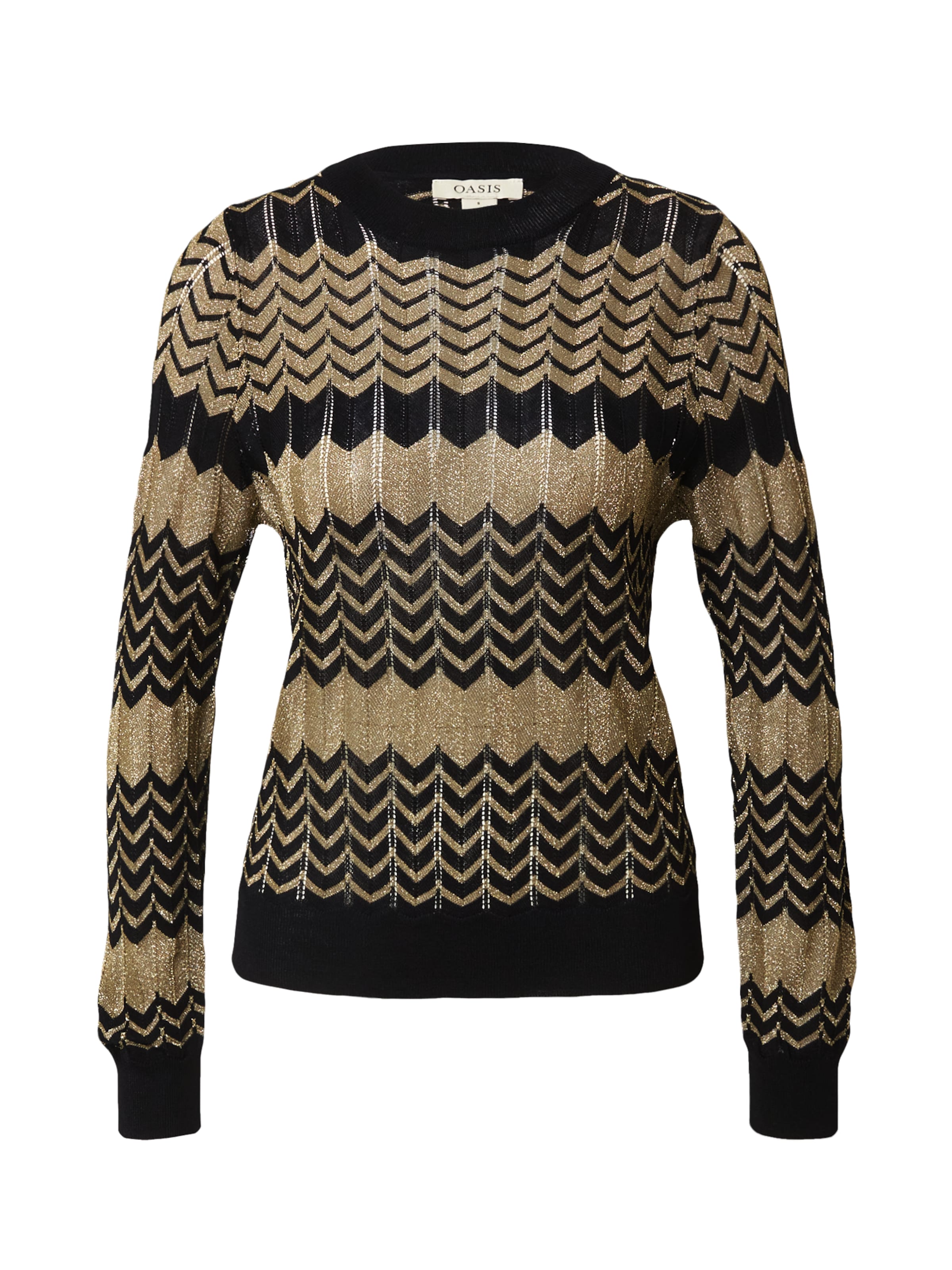 Oasis Pullover in Schwarz: Vorderseite