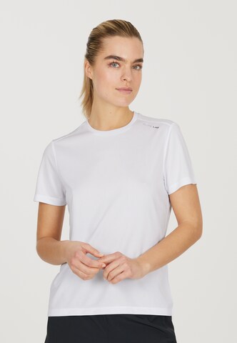 ELITE LAB Functioneel shirt 'Team' in Wit: voorkant