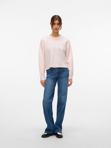 VERO MODA Sweter 'VMBESTI' w kolorze różowy